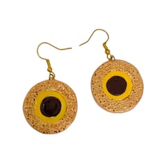 Circular Golden Earrings