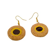 Circular Golden Earrings