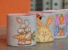 Easter Bunny Planter Set [of 3]