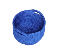 Storage basket with handle