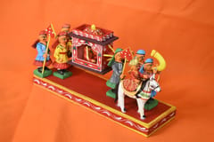 Traditional Bridal Palanquin Kondapalli Decorative Showpiece