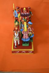 Traditional Bridal Palanquin Kondapalli Decorative Showpiece