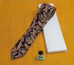 Kalamkari Black Tie 007