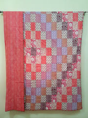 Pink Upcycled Pure Cotton AC Quilt