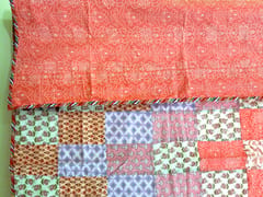 Pink Upcycled Pure Cotton AC Quilt