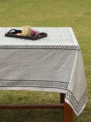 Refreshing Green Organic Cotton Dining Table-Cover