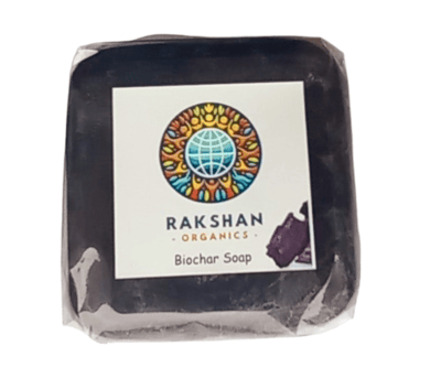 Rakshan Organics Ultra Clear Biochar Soap, 50gram each