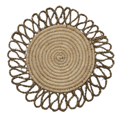 Tisser Handmade Sabai Grass Table Mat Diameter 12in