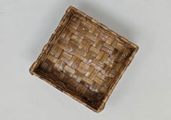 Water Hyacinth Square Box (Broad Weave)