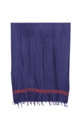 Kantha Hand Embroidery Tussar Silk Stole